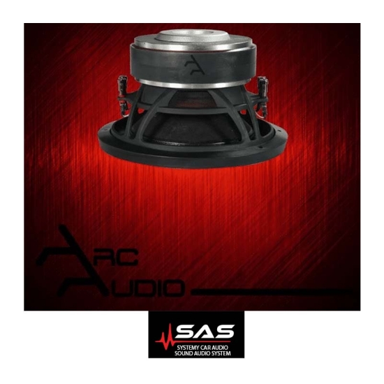 Subwoofer ARC AUDIO ARC BLACK 10D4    Subwoofer 10” 25cm 4+4 Ohm